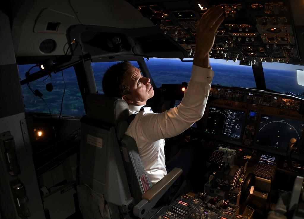 Capt. Miles Morgan, managing director of flight training for United Airlines