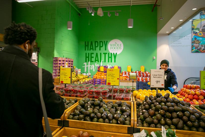 A Whole Foods Market grocery store 