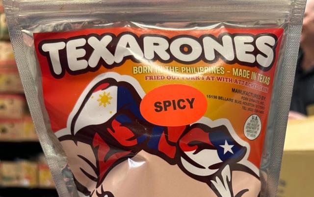 Bag of Texarones Pork Skins