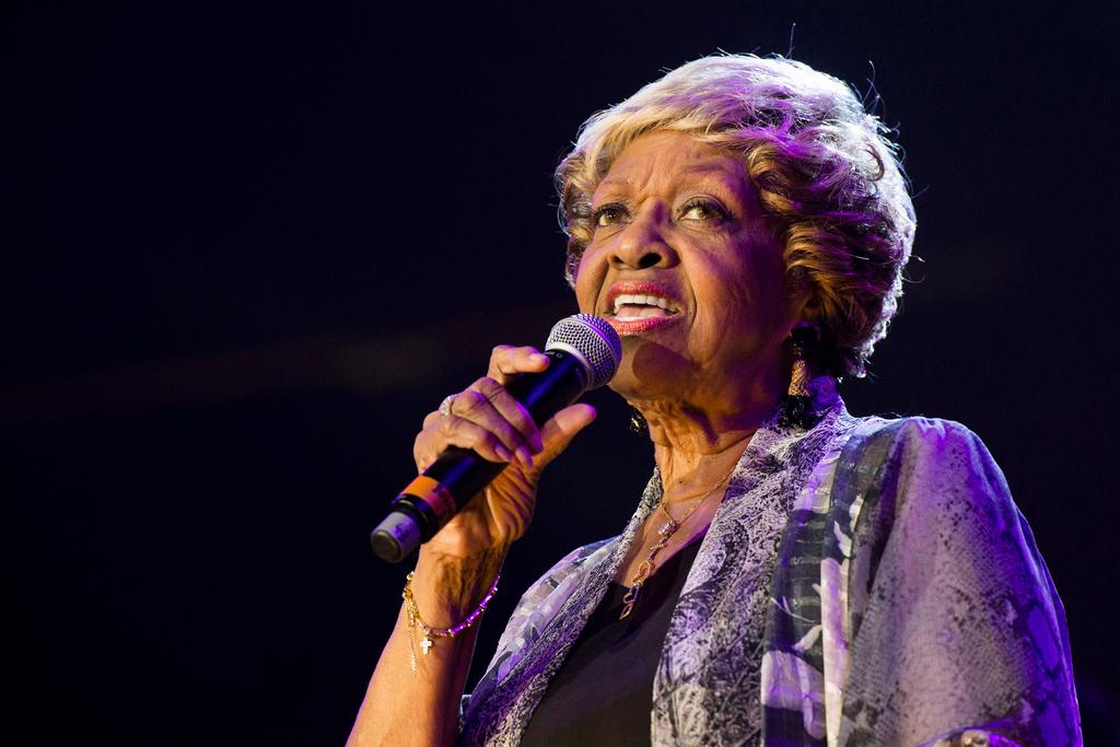 FILE - Cissy Houston performs during McDonald's Gospelfest 2013 on May 11, 2013 in Newark, N.J. Houston, the mother of Whitney Houston and a two-time Grammy winner who performed alongside superstar musicians like Elvis Presley and Aretha Franklin, died Monday, Oct. 7, 2024, in her New Jersey home. She was 91. 