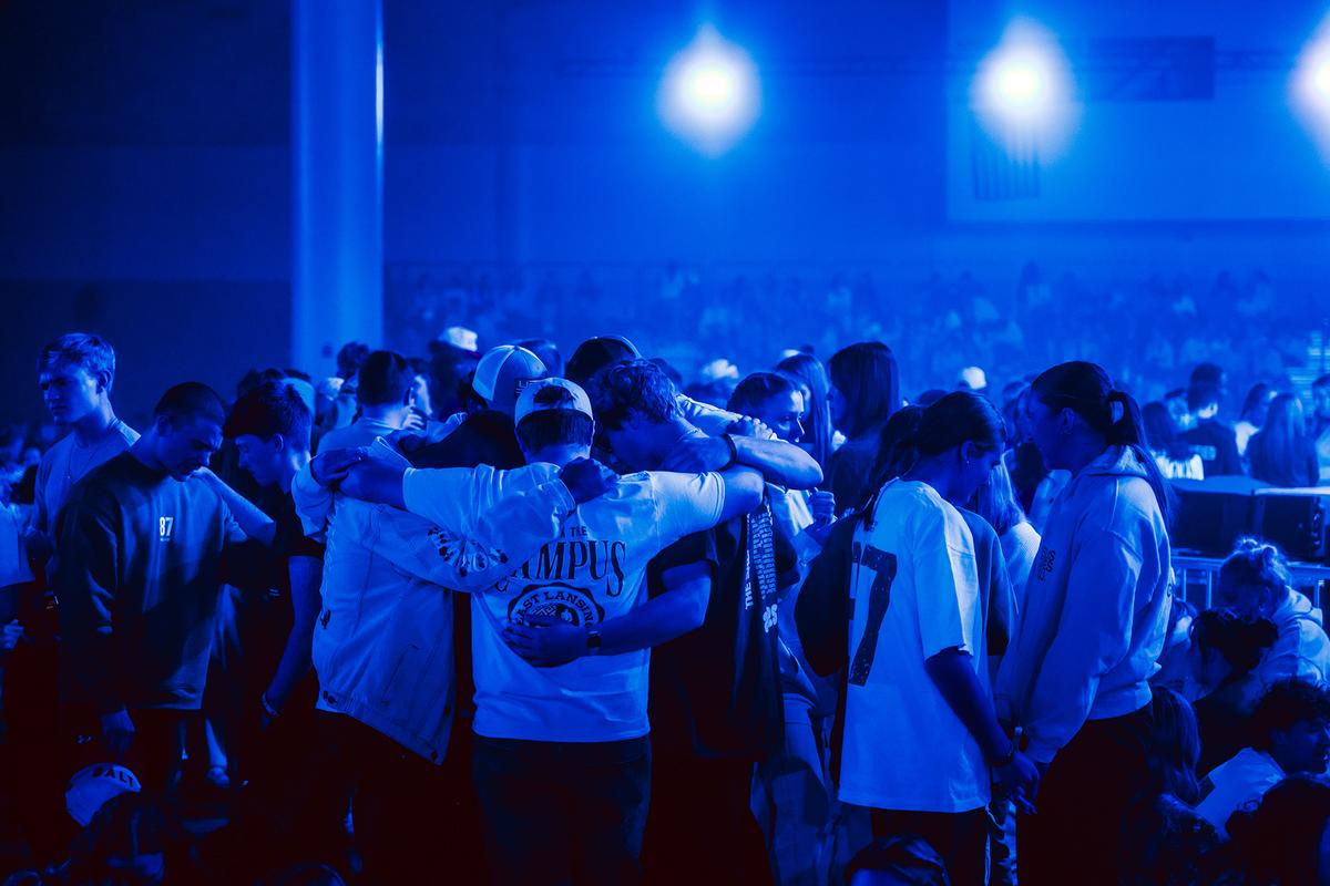 Nearly 6,000 college students worship God at The Salt Company conference the first week of January, 2024.