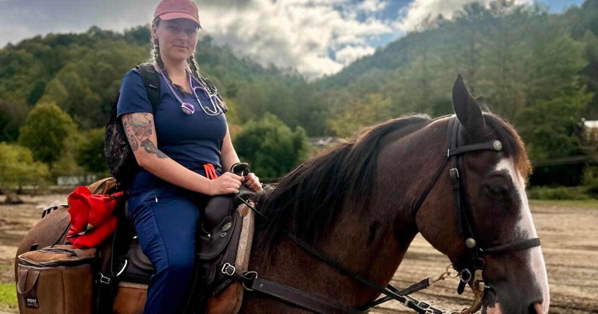 Nurses... On Horseback Ride 